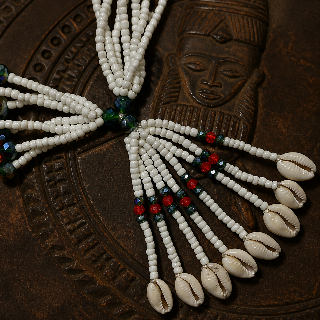 Mazo de Oduduwa – En Cristal para Sopera (Oduduwa Mazo – Crystal for Sopera) - SanteriaGuide