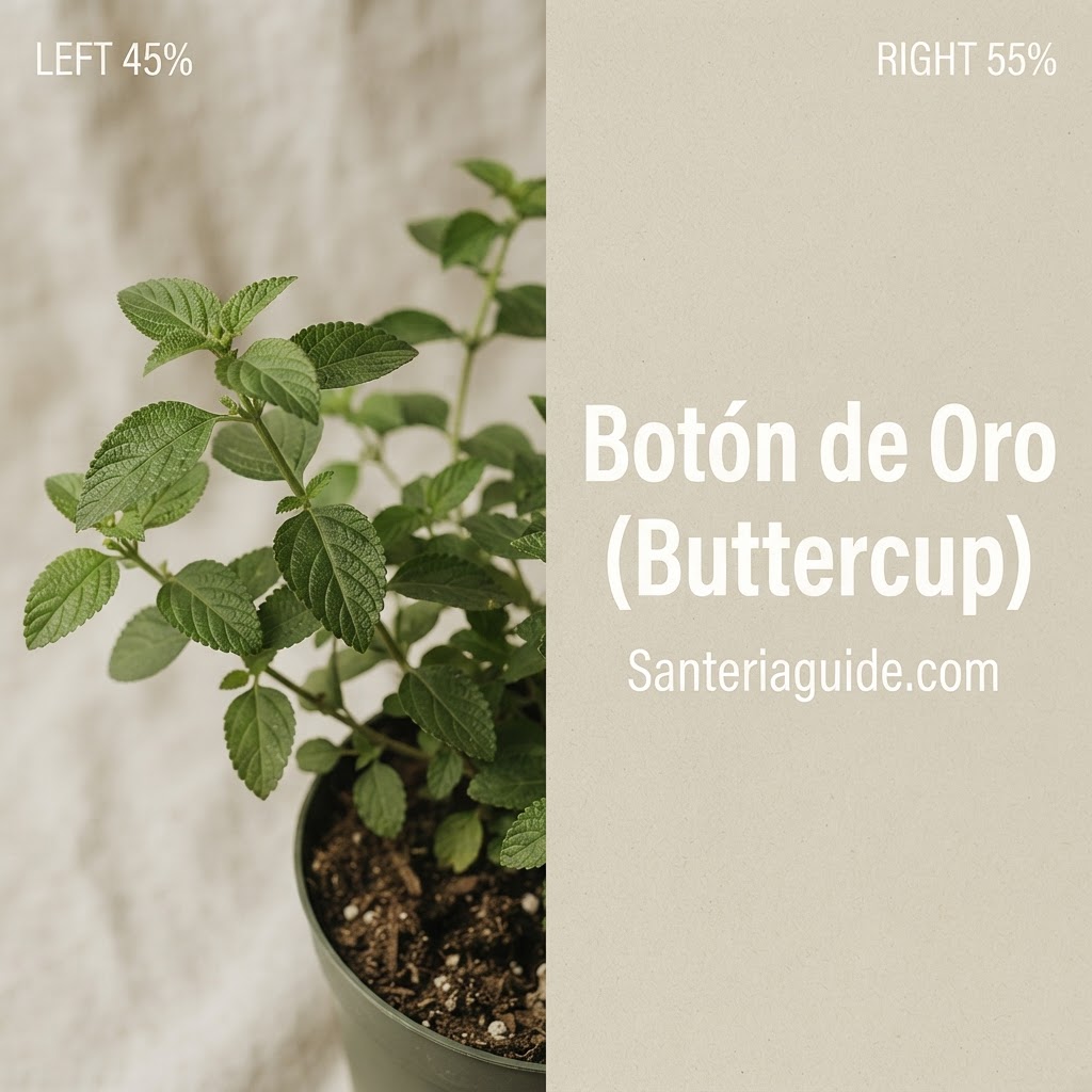Botón de Oro (Buttercup) — Santeriaguide.com