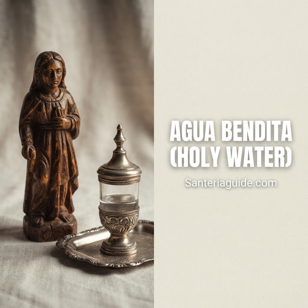 Agua Bendita (Holy Water) — Santeriaguide.com