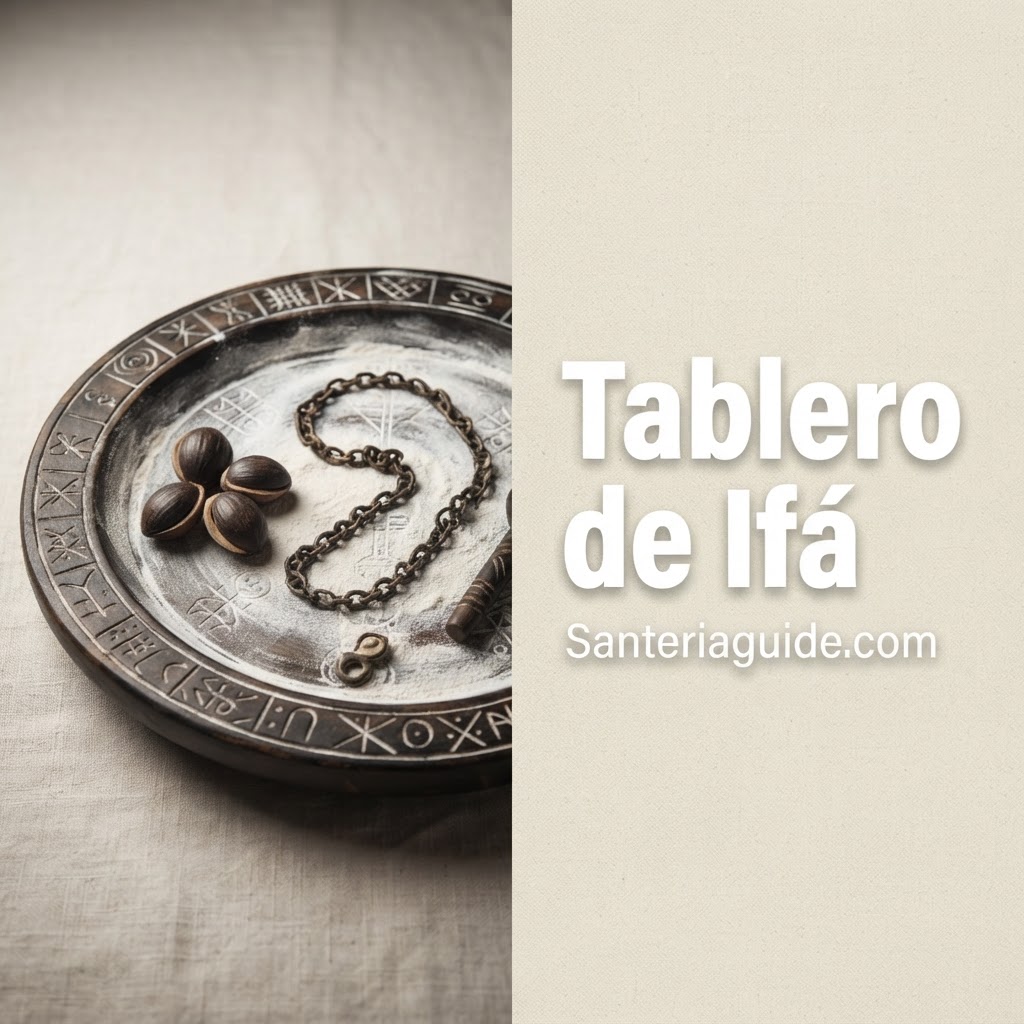 Tablero de Ifá — Santeriaguide.com
