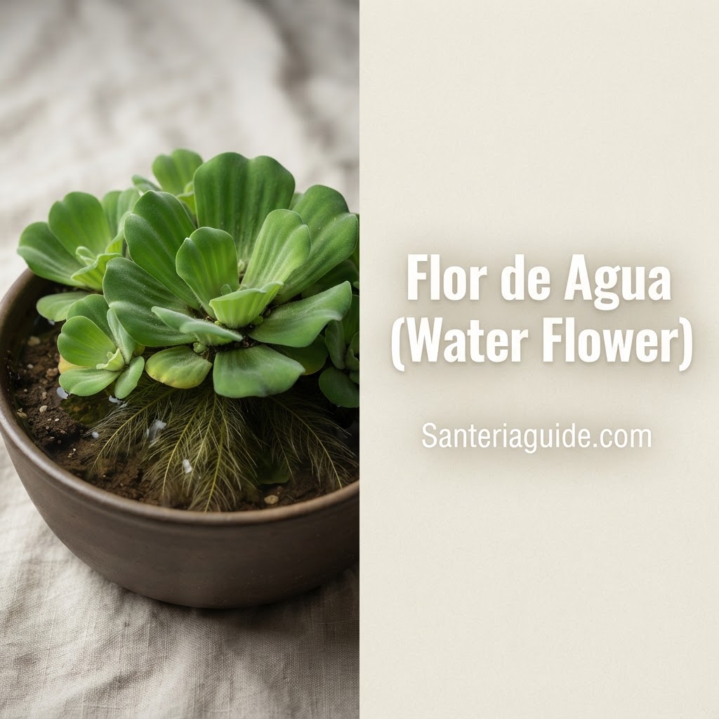 Flor de Agua (Water Flower) — Santeriaguide.com