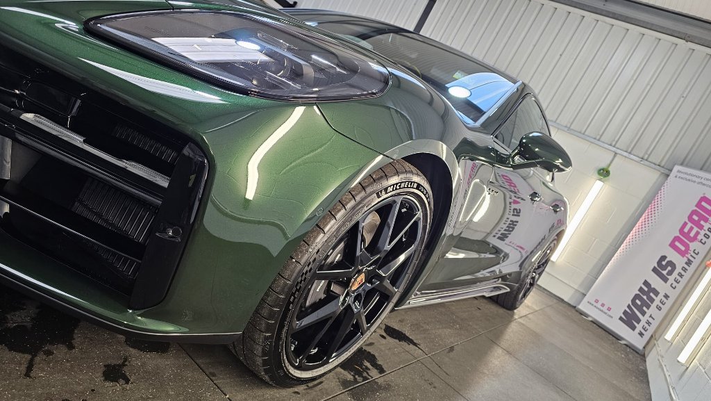 Ceramic coating application
