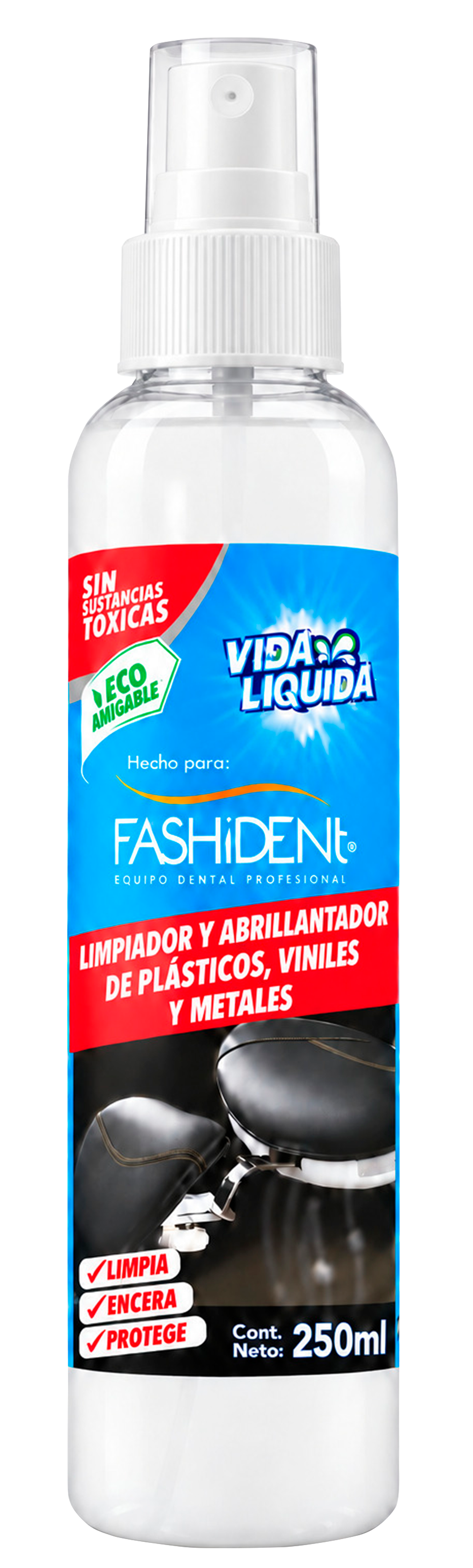 Abrillantador de Viniles, Metales y Plásticos