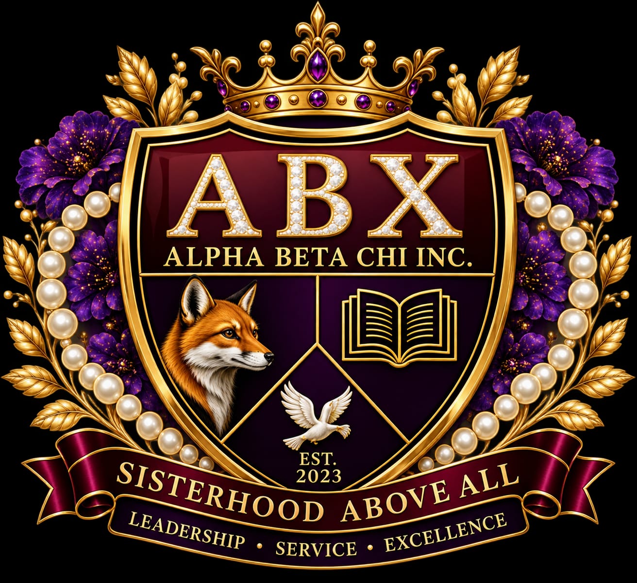 Alpha Beta Chi Crest