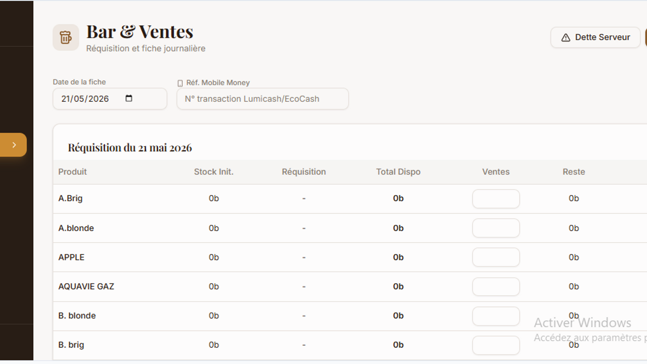 Hotel Manager  template preview