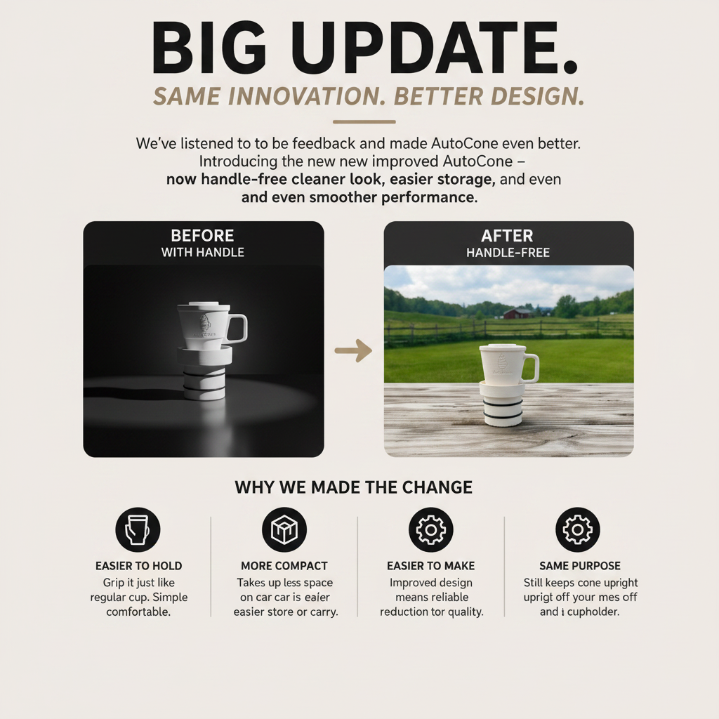 AutoCone Big Update Poster