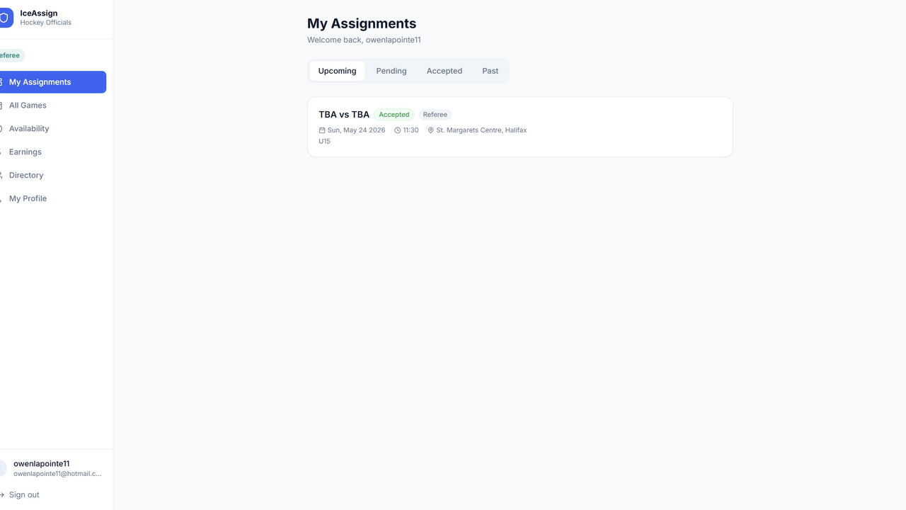 IceAssign template preview