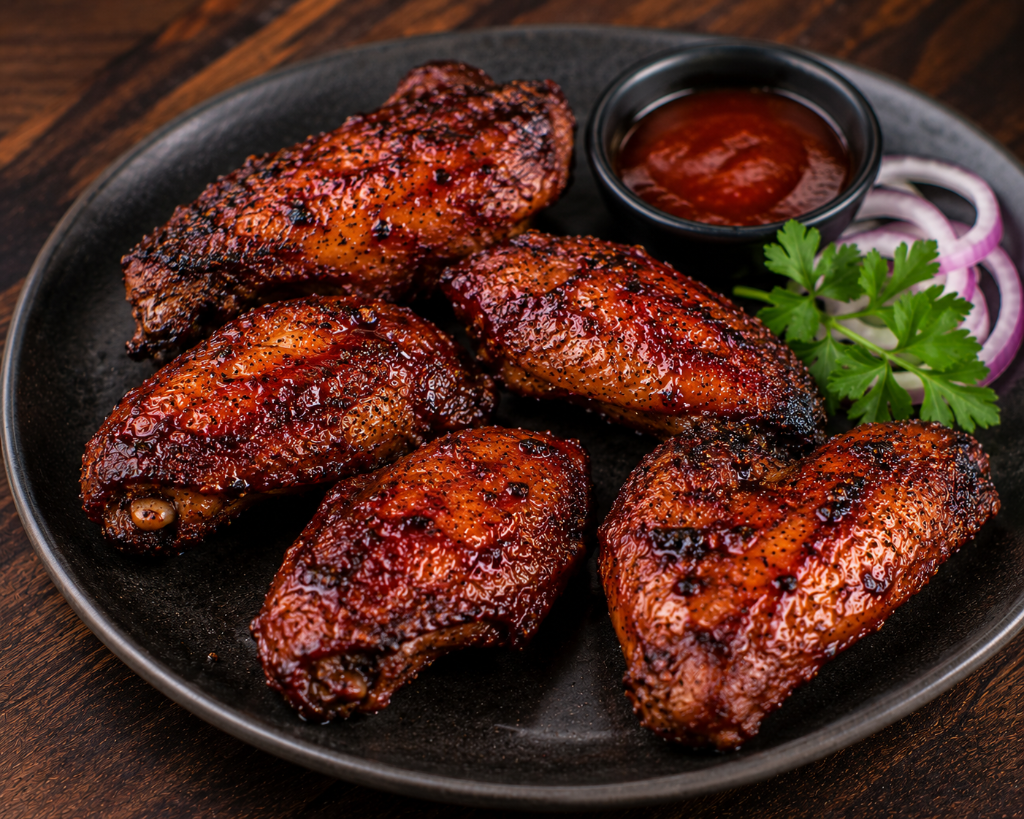 Smoked Chicken Wings, 6 Pieces