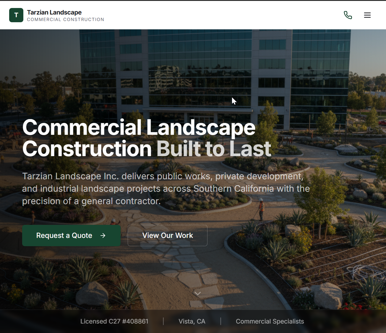 Tarzian Landscape Template template preview