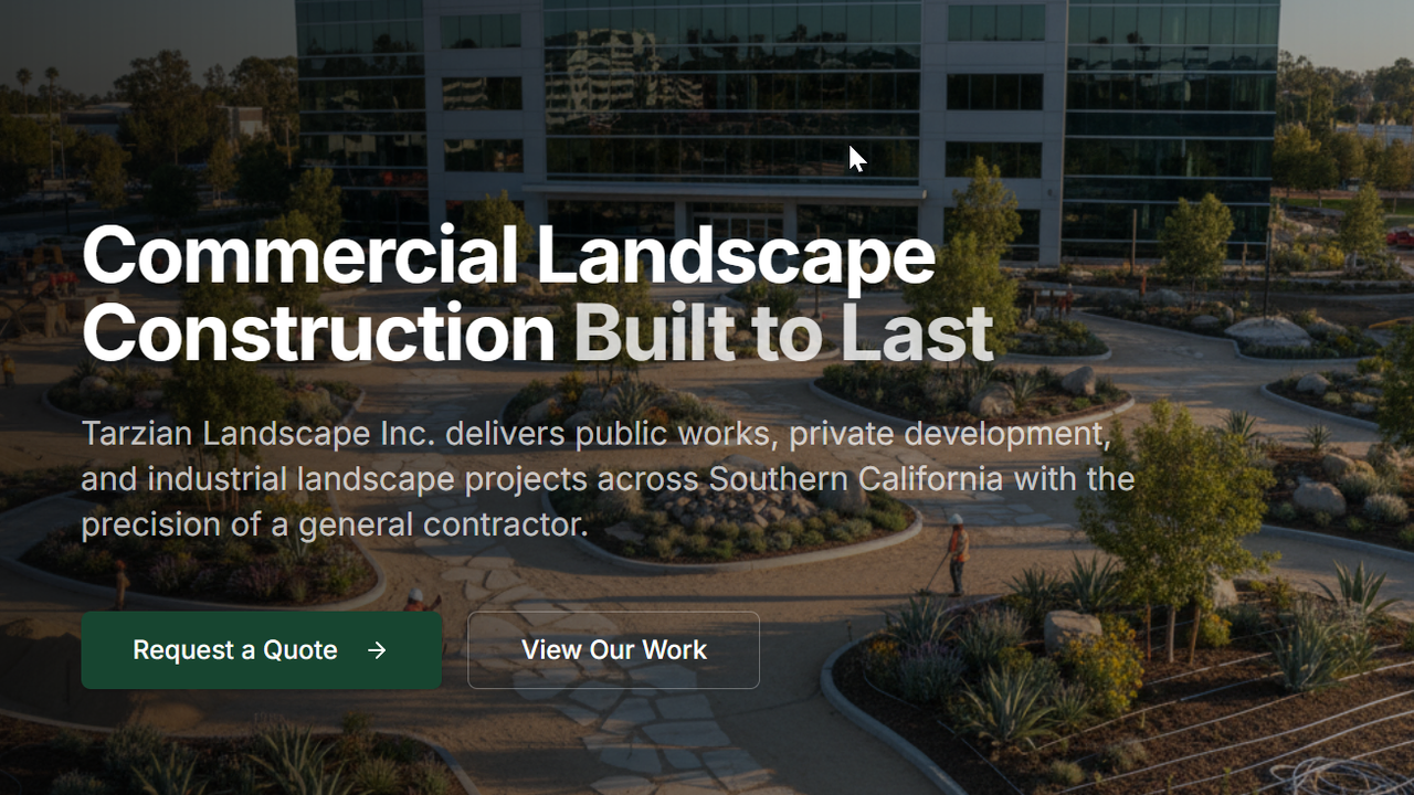 Tarzian Landscape Template template preview
