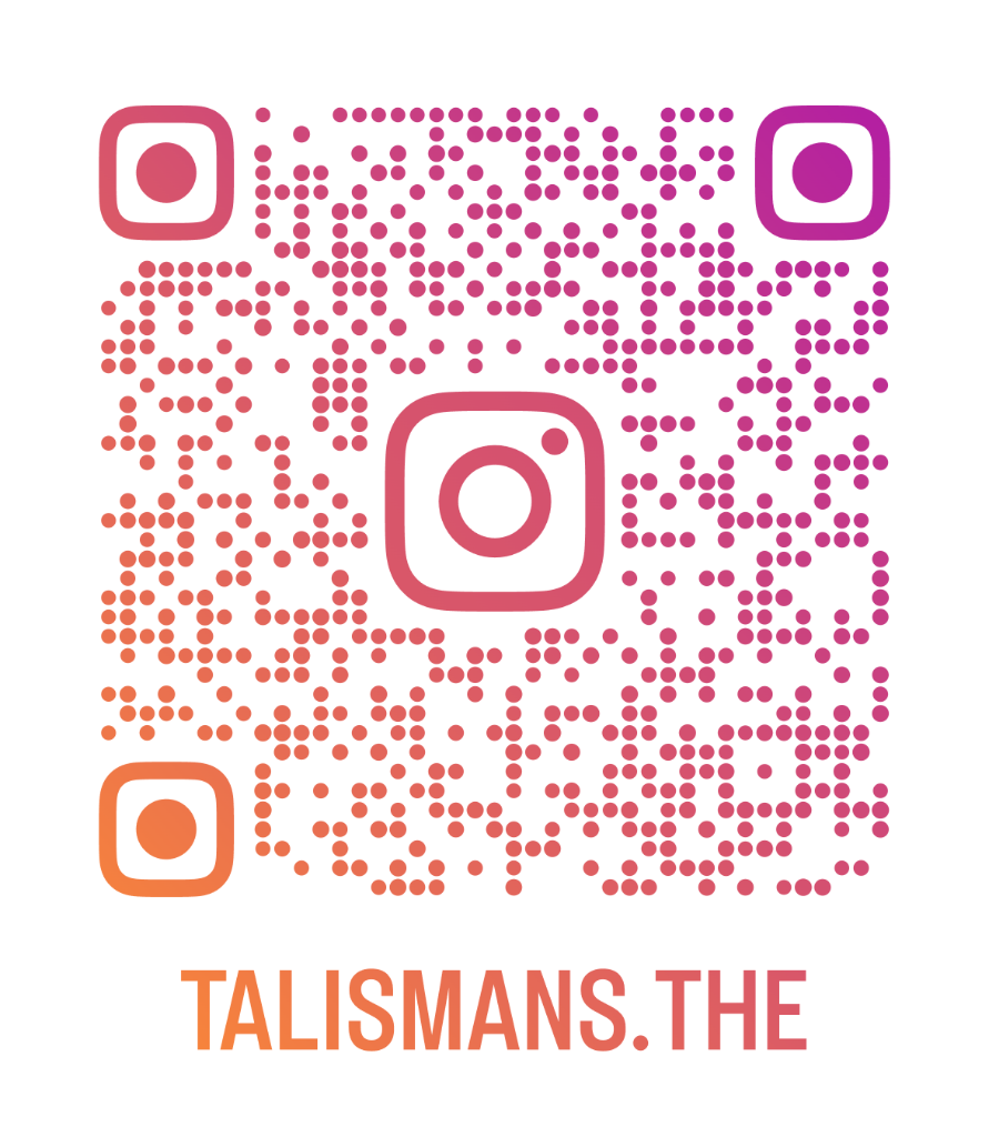 QR Instagram @talismans.the