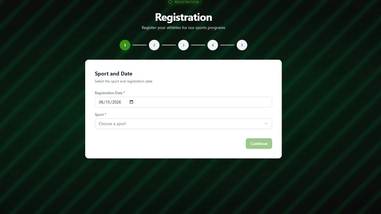 AIM - Athlete Information Management template preview