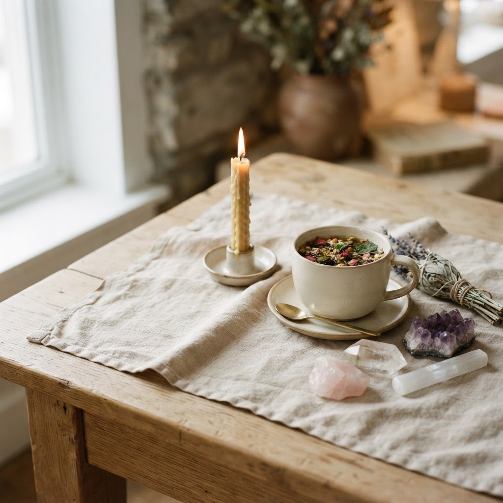 A Phone-Free First Hour: Crown Chakra Clarity Before the Day Begins