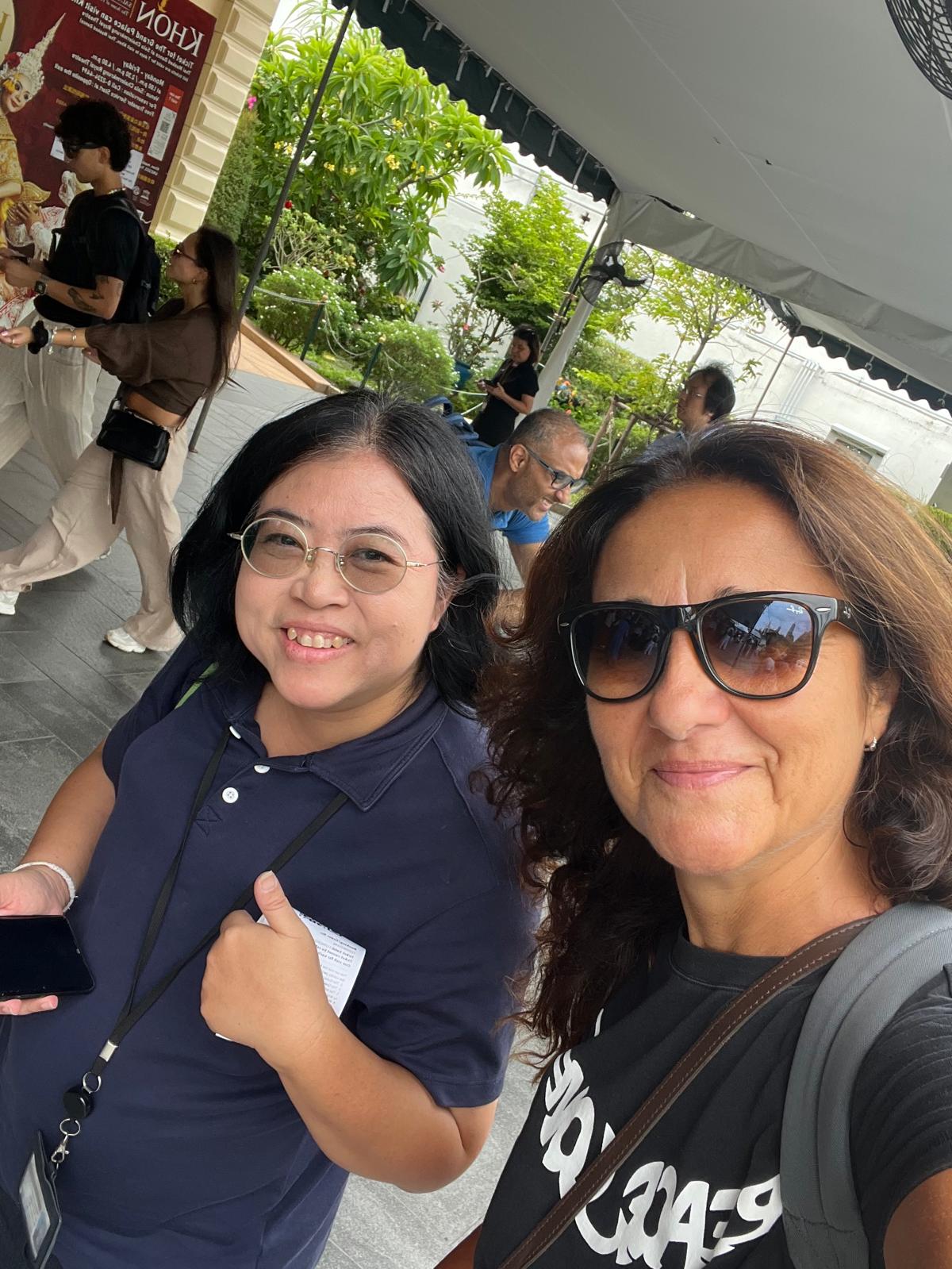 Temple Visit — Solo Selfie, Bangkok