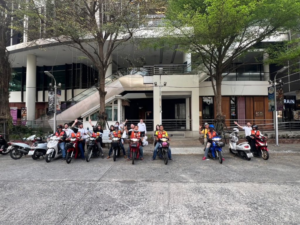 Group Scooter Tour Lineup