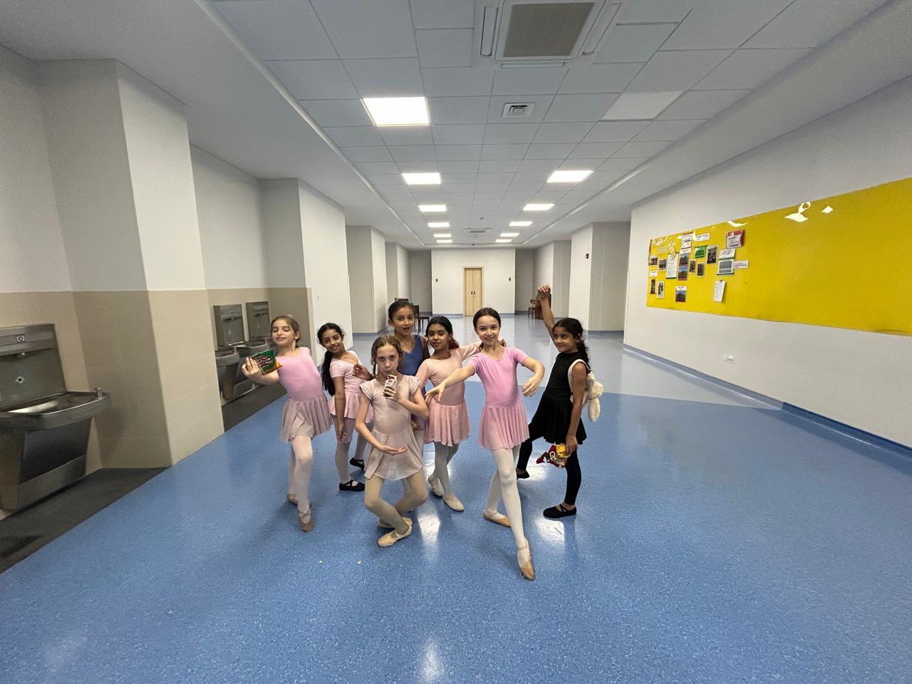 Ballet Workshop students