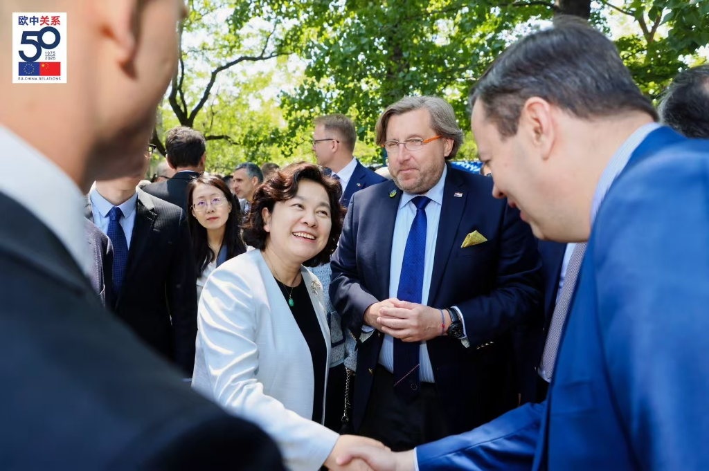 护航集团与中国外交部副部长华春莹会见各国使团代表