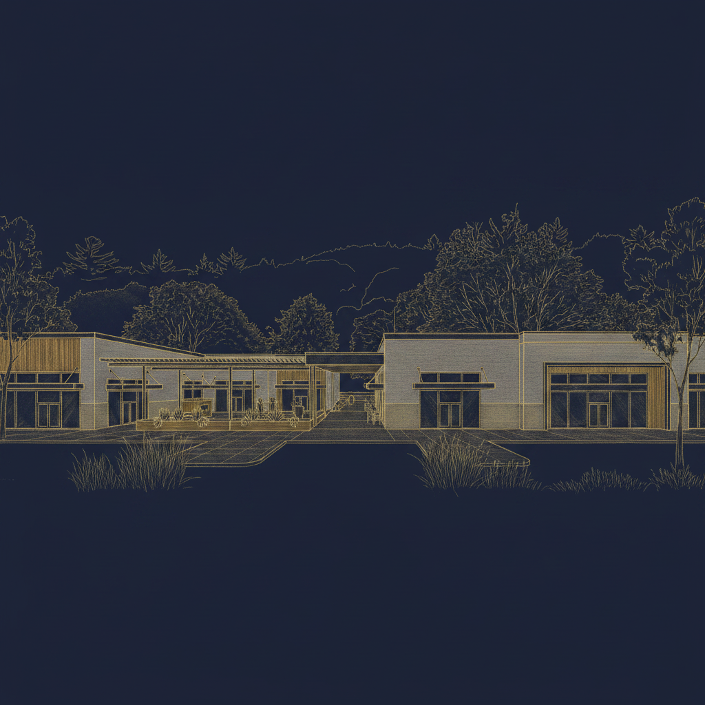 Komar Luxe District — Ground-Up Commercial Retail Center