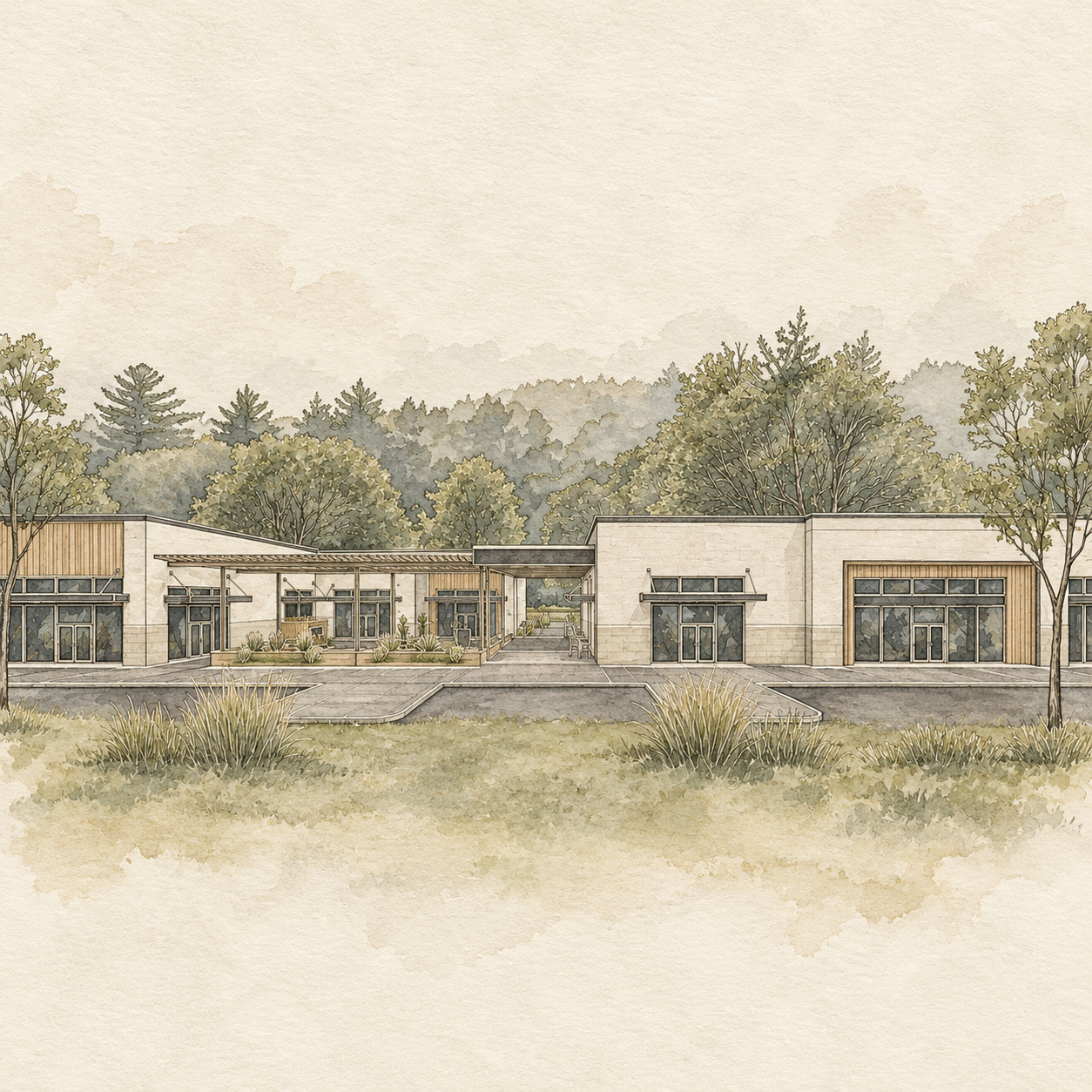 Komar Luxe District — Ground-Up Commercial Retail Center
