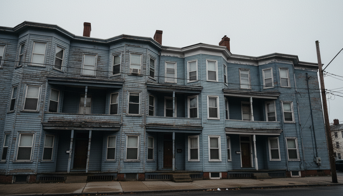 Boston triple-deckers