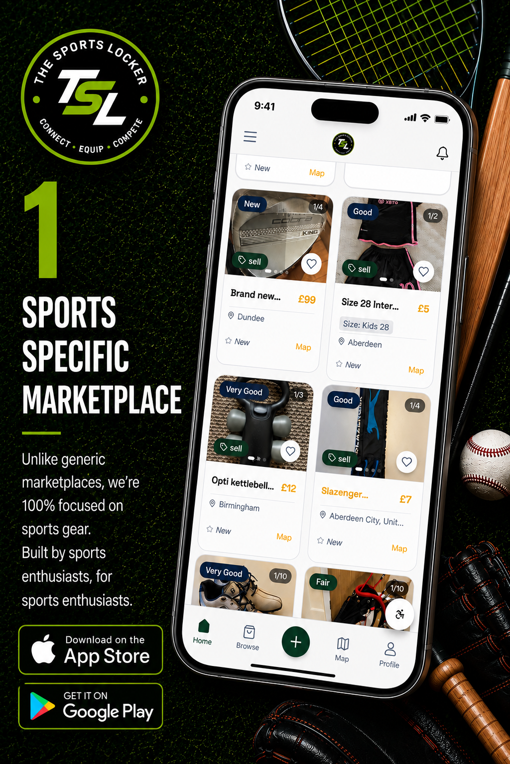 1 — Sports Specific Marketplace