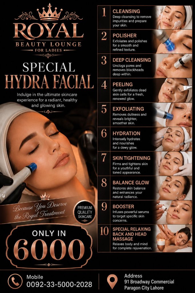 Special Hydra Facial Deal