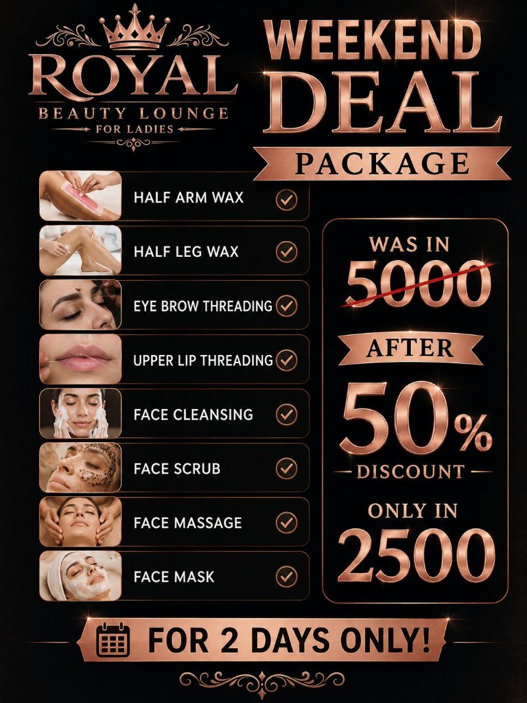 Weekend Deal Package - Skin & Threading