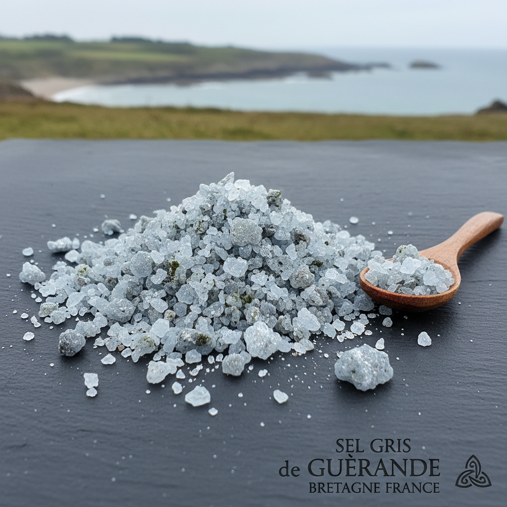 Coarse sea salt for bath