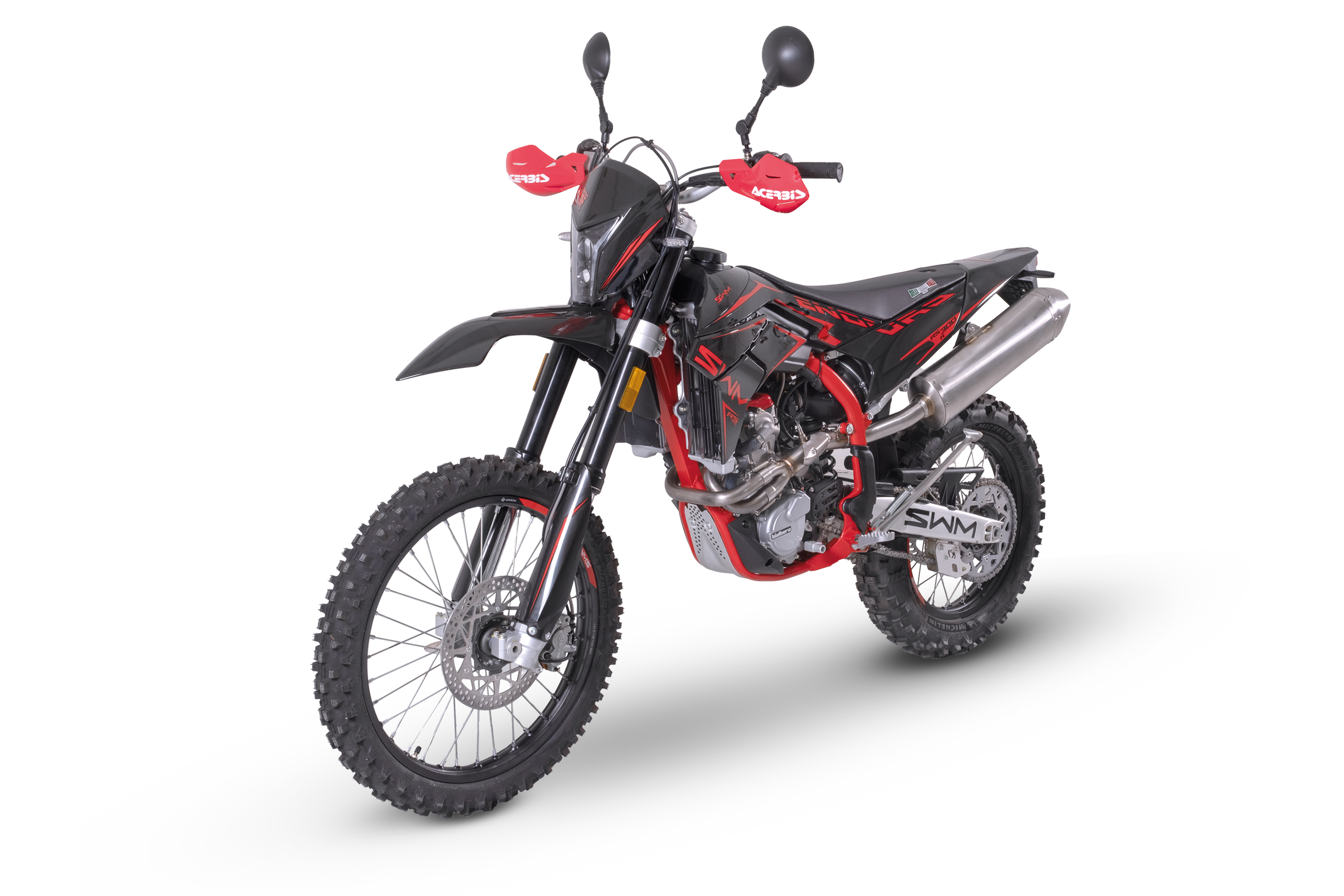 RS 125 R — Nero/Rosso