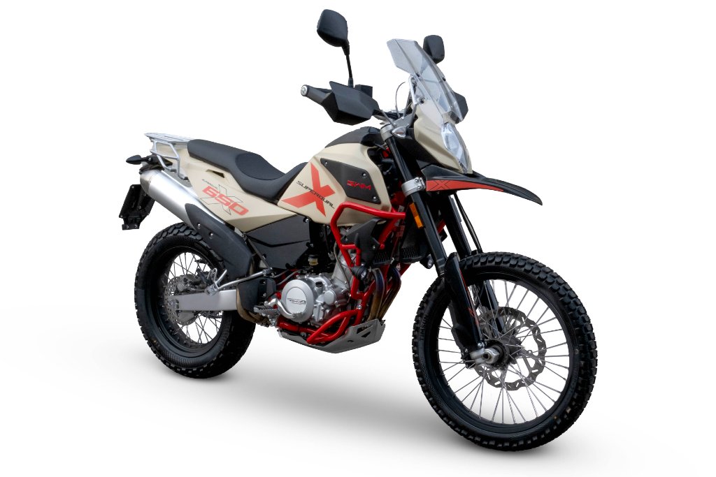 SUPERDUAL X 650 — Sabbia/Rosso