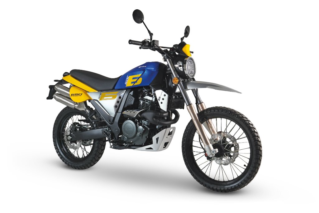 SIX 650 — Blue/Yellow