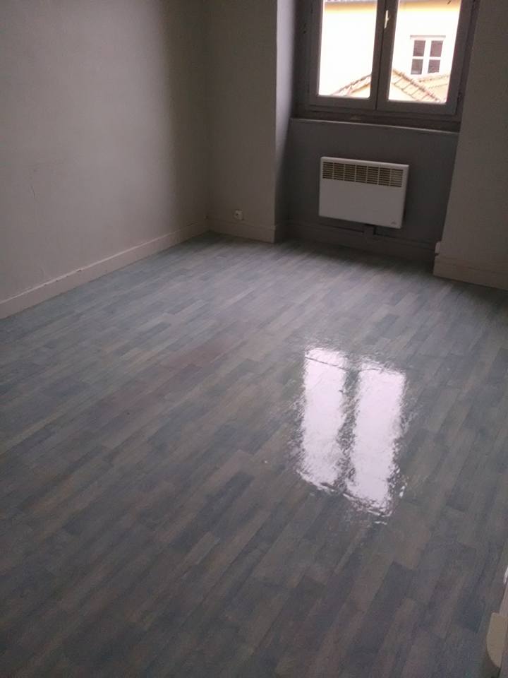 Remise en état sol PVC d'appartement - Après