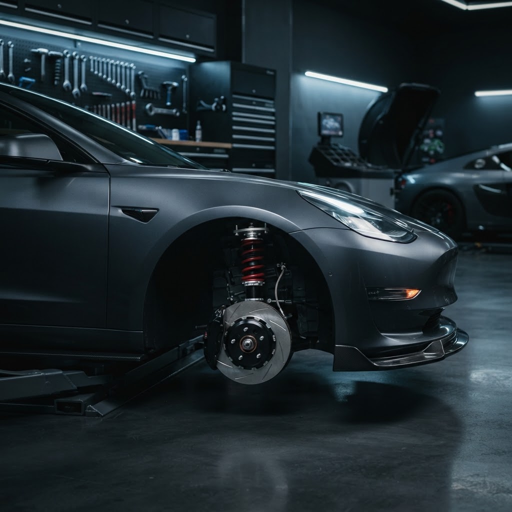 Optimizing EV Handling: The Rise of Aftermarket Suspension for Tesla