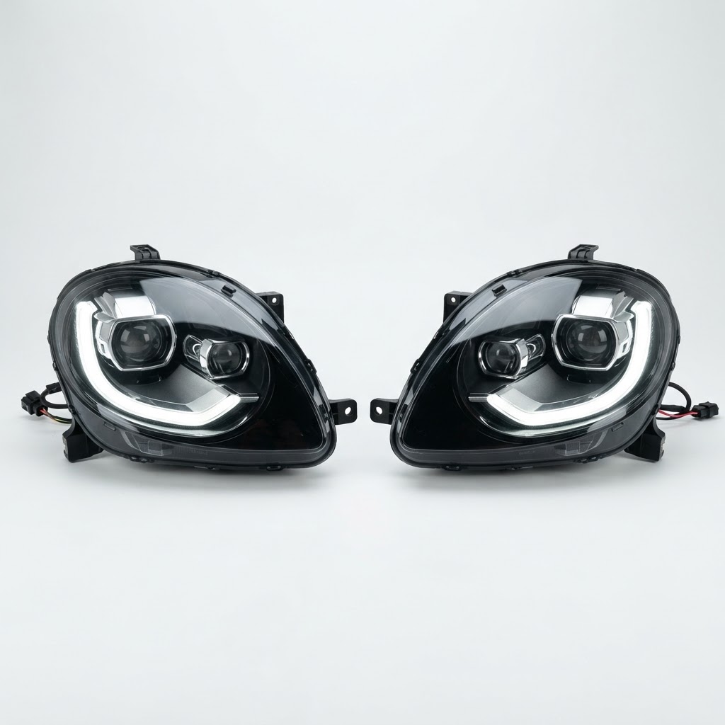 TYPY Car Lights For VW Beetle 1998-2012 Headlight LED Projector DRL