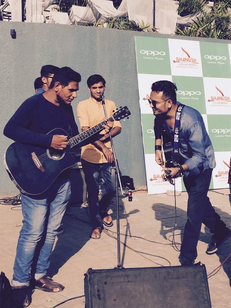Joel Mogera performing live