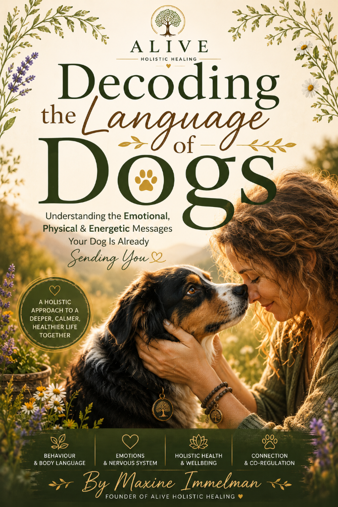 Decoding the Language of Dogs by Maxine Immelman — book cover
