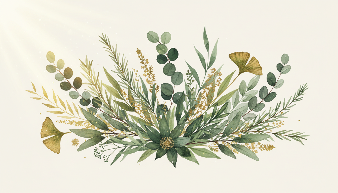 Natural healing botanicals