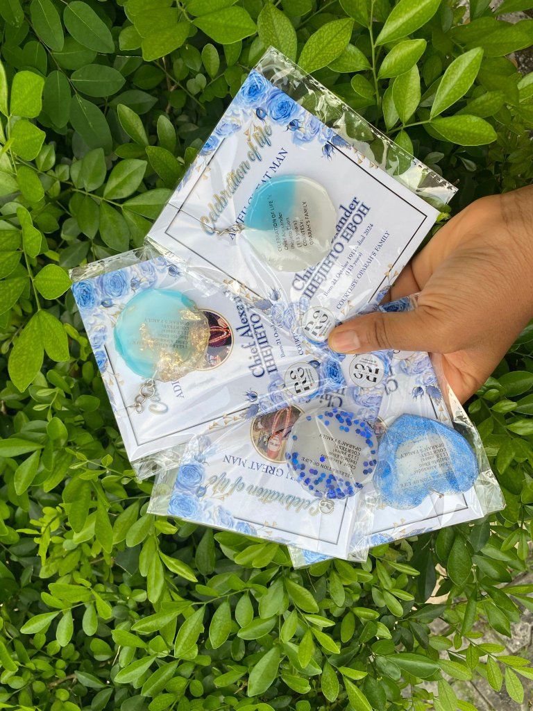 Custom Name Resin Pieces