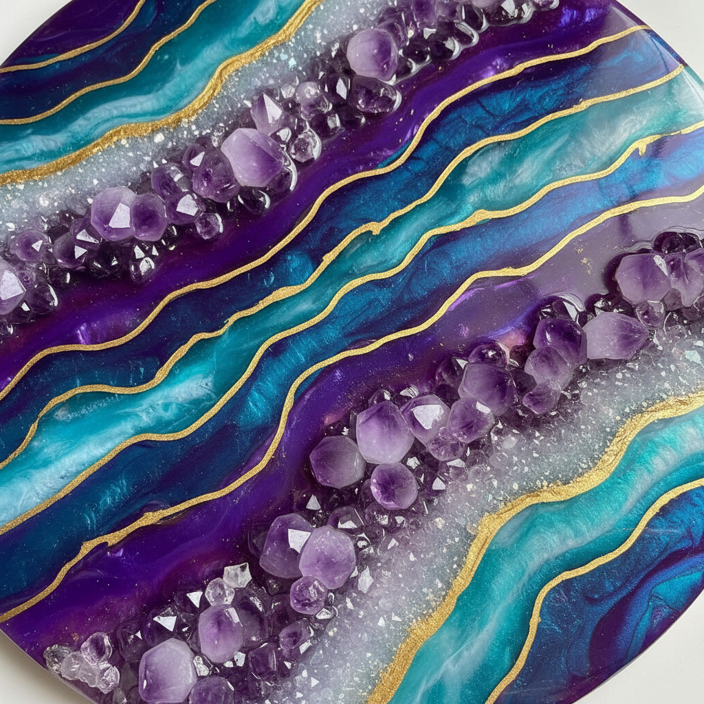 Geode Art Piece