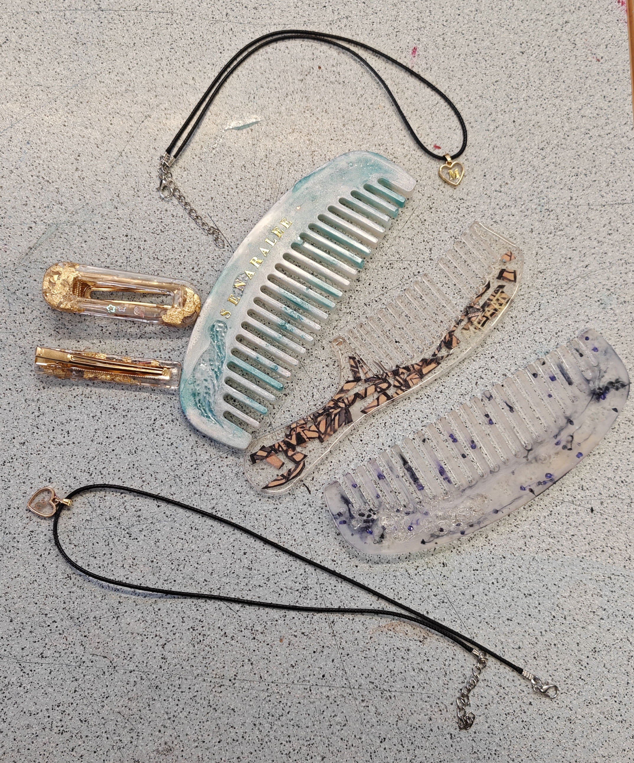 Porirua College Resin Creations
