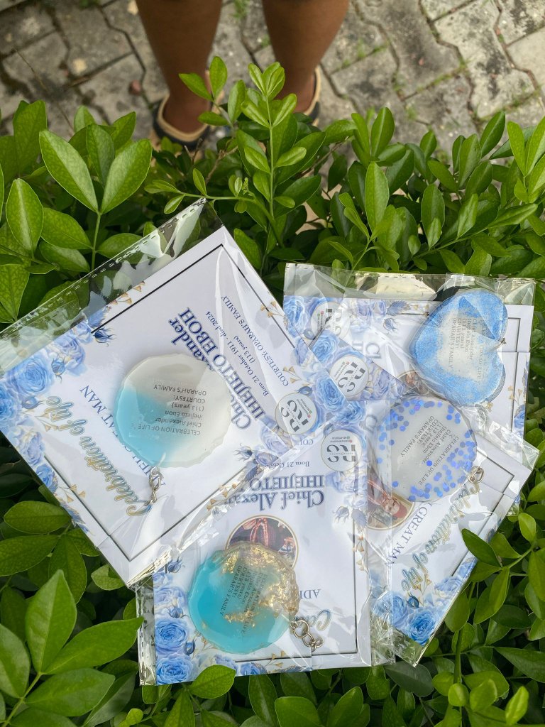 Custom Wedding Favour Keychains