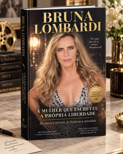 BRUNA LOMBARDI: A MULHER QUE ESCREVEU A PRÓPRIA LIBERDADE — capa alternativa