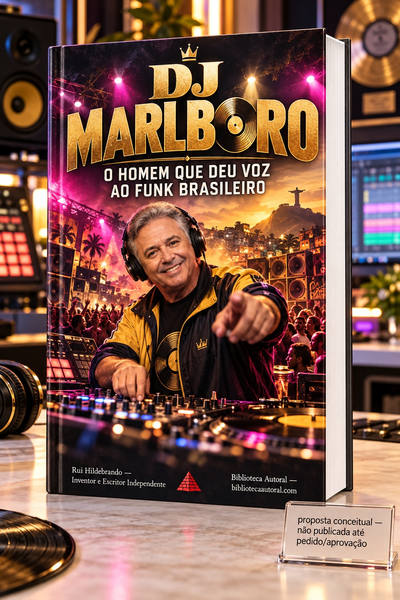 DJ MARLBORO — O HOMEM QUE DEU VOZ AO FUNK BRASILEIRO — capa alternativa