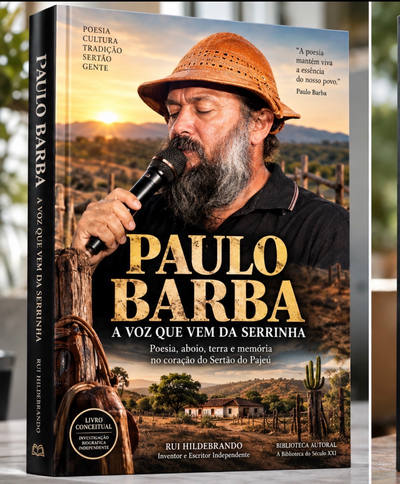 PAULO BARBA — A VOZ QUE VEM DA SERRINHA — capa alternativa