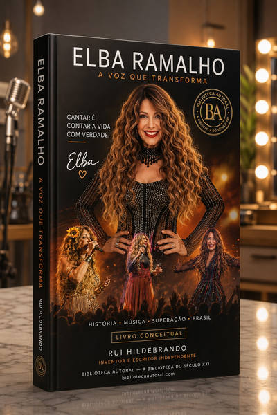 ELBA RAMALHO — A VOZ QUE TRANSFORMA — capa alternativa