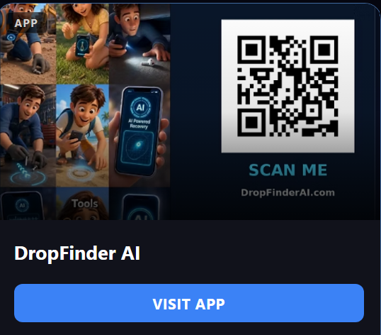 DropFinder AI preview
