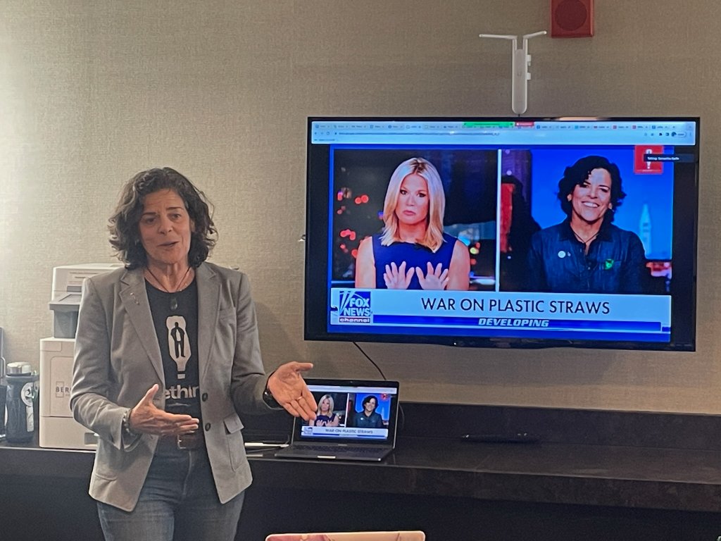 Client presenting Fox News media appearance
