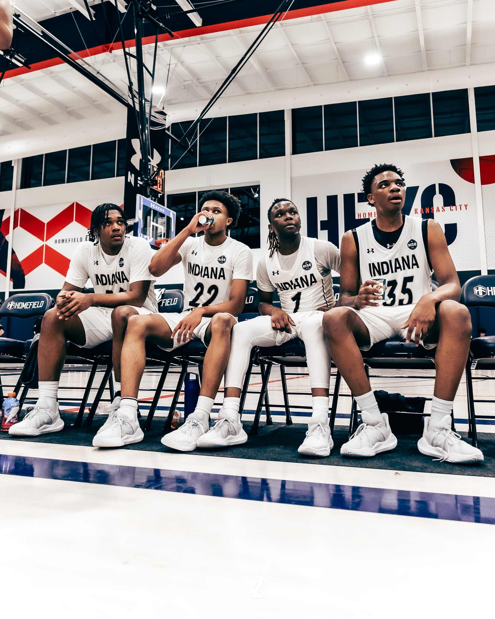 Basketball players