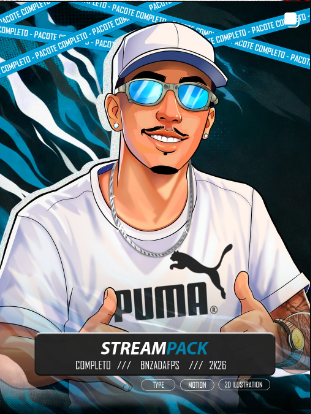 StreamPack Completo — BnzadaFPS /// 2k26 🚀