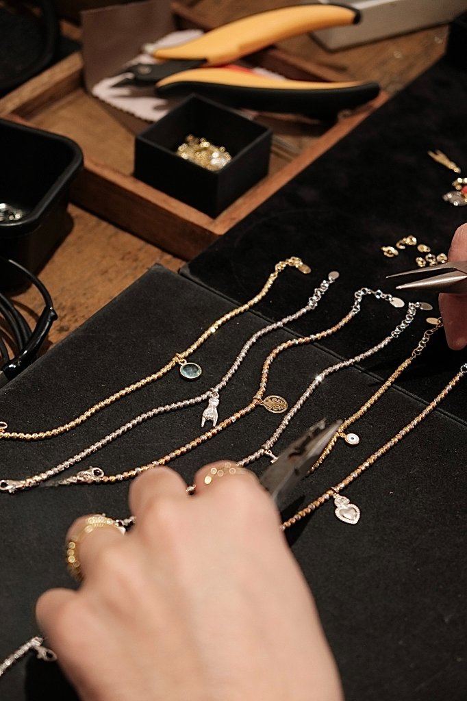 FLORENTINE DIAMOND CUT BRACELET WORKSHOP